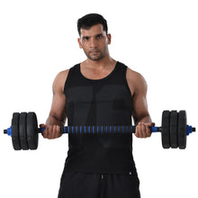 Load image into Gallery viewer, (Total 58lbs, 29lbs each) Adjustable Dumbbell Barbell Weight Pair TOTAL 58 LBS, Dumbells weights Set, Free Weights Dumbbells 2 in 1 sets with connector, Adjustable Weights Dumbbells Set for Home Gym
