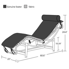 Load image into Gallery viewer, LC-4 Style Replica Chaise Lounge Chair Mid Century Modern for living room/bedroom