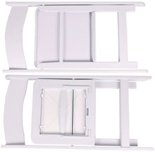 Load image into Gallery viewer, BTExpert Resin Folding Chair Vinyl Padded Seat Indoor Outdoor lightweight Set for Home Event Party Picnic Kitchen Dining Church School Weddings White One