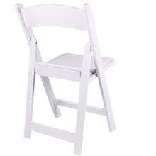 Load image into Gallery viewer, BTExpert Resin Folding Chair Vinyl Padded Seat Indoor Outdoor lightweight Set for Home Event Party Picnic Kitchen Dining Church School Weddings White Set of 30