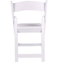 Load image into Gallery viewer, BTExpert Resin Folding Chair Vinyl Padded Seat Indoor Outdoor lightweight Set for Home Event Party Picnic Kitchen Dining Church School Weddings White One