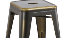 Load image into Gallery viewer, 24" inch Metal Vintage Copper Distressed Counter Bar Stool Modern Set of 2