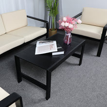 Load image into Gallery viewer, 3 piece Outdoor Furniture Set With Outdoor Waterproof Sofa Coffee Table for Restaurant, Outdoor courtyard, Garden, Open-air balcony, Poolside