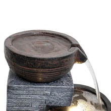 Load image into Gallery viewer, Cliffdell Resin outdoor Fountain With Ligh