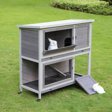 Load image into Gallery viewer, Wooden Pet House With wheels RH430
