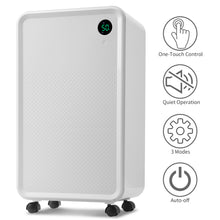 Load image into Gallery viewer, 3,000 Sq. Ft. Dehumidifier with 2L Water Tank, Auto or Manual Drain, 30 Pint Dehumidifier for Medium to Large Rooms and Basements