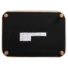 Load image into Gallery viewer, 32" Beige Pet Sofa, Dog Sofa, Cat sofa, Cat Bed, Pet Bed, Dog Bed, Cat Bed, rectangle sofa with movable cushion, with wood style foot