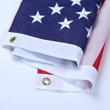 Load image into Gallery viewer, 3x5 FT 210D Polyester American Flag, Embroidered Stars, Sewn Stripes, Brass Grommets US Flag Outdoor USA Flags