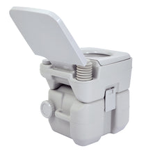 Load image into Gallery viewer, 5.3 Gallon 20L Flush Outdoor Indoor Travel Camping Portable Toilet for Car, Boat, Caravan, Campsite, Hospital,Gray