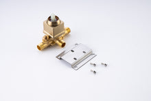 Load image into Gallery viewer, 10 Inch Rain Shower Head System Shower Combo Set Bathroom Wall Mount Mixer Shower Faucet Rough-In Valve and Shower Arm Included