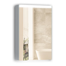 Load image into Gallery viewer, 20\'\'x 30\'\'LED Lighted Bathroom Medicine Cabinet with Mirror, Surface Lighted Medicine Cabinet,Dimmable,Adjustable Shelves,Intelligent Switch Medicine Cabinet, Aluminum Frame,Right opening door