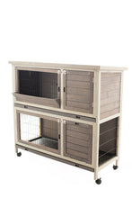 Load image into Gallery viewer, Wooden Pet House With wheels RH430