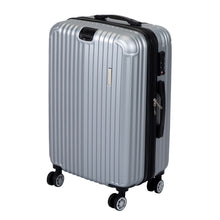 Load image into Gallery viewer, 3-in-1 Expandable Luggage Set, Hardshell Suitcase with TSA Lock, Spinner Carry on 20" 24" 28", Silver