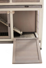 Load image into Gallery viewer, Wooden Pet House With wheels RH430