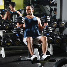 Load image into Gallery viewer, (Total 58lbs, 29lbs each) Adjustable Dumbbell Barbell Weight Pair TOTAL 58 LBS, Dumbells weights Set, Free Weights Dumbbells 2 in 1 sets with connector, Adjustable Weights Dumbbells Set for Home Gym