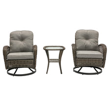 Load image into Gallery viewer, 3pcs Outdoor Furniture Wicker set