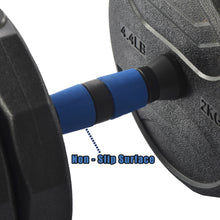 Load image into Gallery viewer, (Total 58lbs, 29lbs each) Adjustable Dumbbell Barbell Weight Pair TOTAL 58 LBS, Dumbells weights Set, Free Weights Dumbbells 2 in 1 sets with connector, Adjustable Weights Dumbbells Set for Home Gym