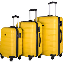 Load image into Gallery viewer, 3 Piece Luggage Set Hardside Spinner Suitcase with TSA Lock 20" 24' 28" Available