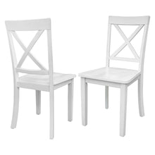 Load image into Gallery viewer, Orisfur. 5 Pieces Dining Table and Chairs Set for 4 Persons, Kitchen Room Solid Wood Table with 4 Chairs