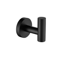Load image into Gallery viewer, Bathroom Towel Hook Robe Hook Shower Kitchen Wall Hanging Hooks No Drill Wall Mount SUS 304 Stainless Steel Matt Black 6 Pack