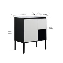Load image into Gallery viewer, 30 Inch Bathroom Vanity with Ceramic Sink,30x18