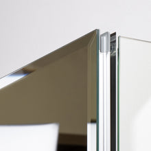 Load image into Gallery viewer, 30x26 inch Double door mirror medicine cabinet Surface Mount or Recess aluminum