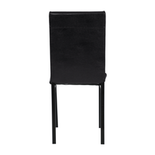 Load image into Gallery viewer, Furniture 5 Piece Metal Dinette Set with Faux Marble Top - Black