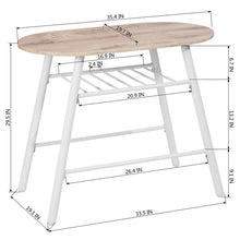 Load image into Gallery viewer, 3 - Piece Breakfast Nook Dining Set - oak & white