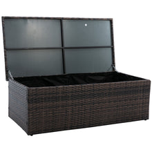 Load image into Gallery viewer, 6 PCS Rattan Sectional Set and table with storage