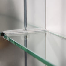 Load image into Gallery viewer, 30x26 inch Double door mirror medicine cabinet Surface Mount or Recess aluminum