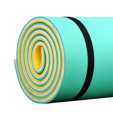 Load image into Gallery viewer, 18 x 6 FT Floating Water Mat Foam Pad Lake Floats Lily Pad, 3-Layer XPE Water Pad with Storage Straps for Adults Outdoor Water Activities