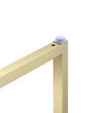 Load image into Gallery viewer, ACME Coleen Vanity Desk in White & Brass Finish AC00891