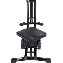Load image into Gallery viewer, 440LBS Deluxe ab machine Folding abdominal crunch coaster Max ab workout equipment for home workouts with Kettlebell style resistance block,black