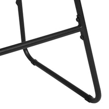 Load image into Gallery viewer, 27 Inch Counter Height Bar Stools Set of 2, Armless Counter Stools MDF Seat with Metal Legs for Dining Room Kithchen Bar
