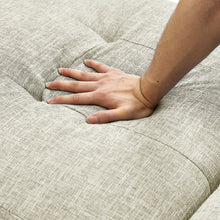 Load image into Gallery viewer, Folding Ottoman Sleeper Sofa Bed, 4 in 1 Function, Work as Ottoman, Chair ,Sofa Bed and Chaise Lounge for Small Space Living, Begie (44” x 26” x 33”H)