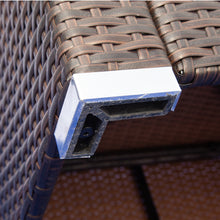 Load image into Gallery viewer, 3 Piece Patio Sectional Wicker Rattan Outdoor Furniture Sofa Set