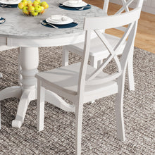 Load image into Gallery viewer, Orisfur. 5 Pieces Dining Table and Chairs Set for 4 Persons, Kitchen Room Solid Wood Table with 4 Chairs