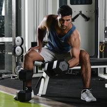 Load image into Gallery viewer, (Total 44lbs, 22lbs each) Weights dumbbells set, Dumbbells for for Men, Women - Vinyl Dumbbell Set for Gym, Home Workout. Pair, black