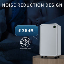 Load image into Gallery viewer, 3,000 Sq. Ft. Dehumidifier with 2L Water Tank, Auto or Manual Drain, 30 Pint Dehumidifier for Medium to Large Rooms and Basements