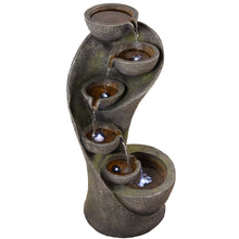 Load image into Gallery viewer, Resin Zen Fountain with LED Light