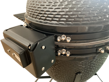 Load image into Gallery viewer, TOOPO 24inch Barbecue Charcoal Grill, Ceramic Kamado Grill with Side Table, Suitable for Camping and Picnic,Black