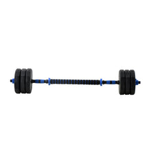 Load image into Gallery viewer, (Total 58lbs, 29lbs each) Adjustable Dumbbell Barbell Weight Pair TOTAL 58 LBS, Dumbells weights Set, Free Weights Dumbbells 2 in 1 sets with connector, Adjustable Weights Dumbbells Set for Home Gym
