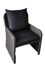 Load image into Gallery viewer, 3 Piece Rattan Deap Seating Group with Cushions (Color:DARK BROWN)