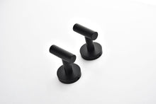Load image into Gallery viewer, Bathroom Towel Hook Robe Hook Shower Kitchen Wall Hanging Hooks No Drill Wall Mount SUS 304 Stainless Steel Matt Black 6 Pack