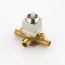 Load image into Gallery viewer, 10 Inch Rain Shower Head System Shower Combo Set Bathroom Wall Mount Mixer Shower Faucet Rough-In Valve and Shower Arm Included