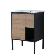 Load image into Gallery viewer, 24 Inch Bathroom Vanity Ceramic Sink,24x18