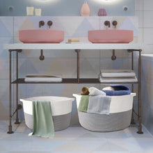 Load image into Gallery viewer, 3 Piece Laundry Hamper Set