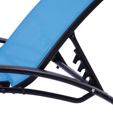 Load image into Gallery viewer, 2PCS Set Chaise Lounges Outdoor Lounge Chair Lounger Recliner Chair For Patio Lawn Beach Pool Side Sunbathing
