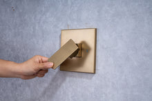 Load image into Gallery viewer, 10 Inch Rain Shower Head System Shower Combo Set Bathroom Wall Mount Mixer Shower Faucet Rough-In Valve and Shower Arm Included