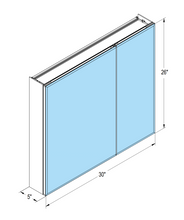 Load image into Gallery viewer, 30*26 inch Medicine cabinet with Mirror